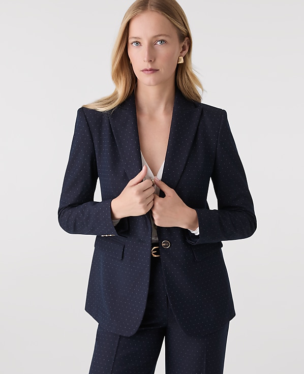 The Dotted Long Blazer