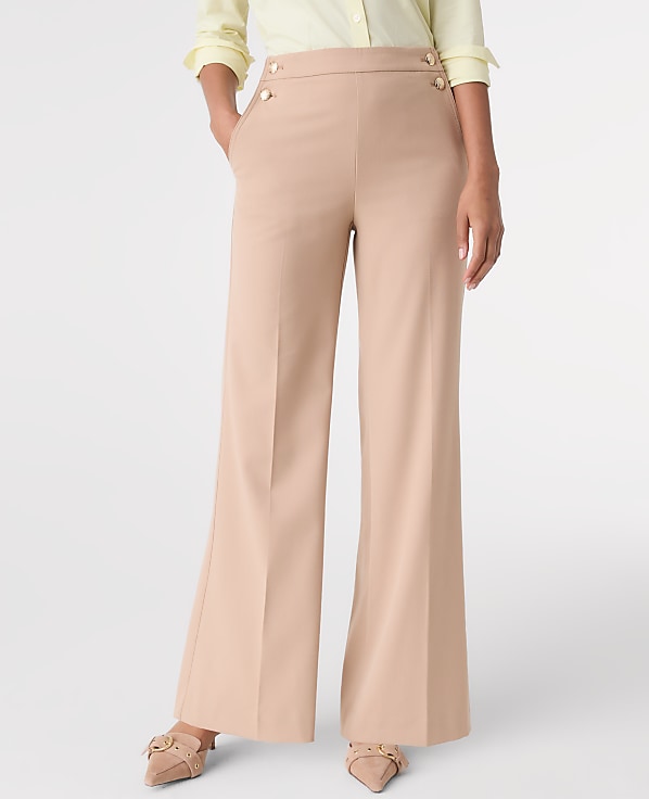 The Petite Everyday Sailor Wide-Leg Pant