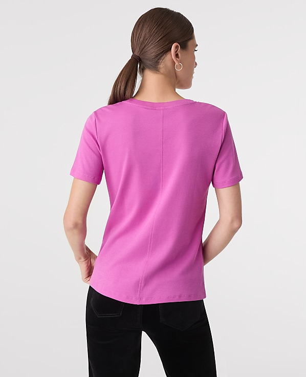 Petite Weekend Crew Neck Tee