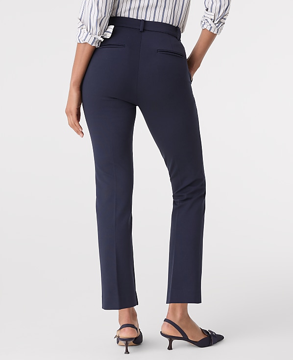 The Petite Eva Ankle Pant in Ponte
