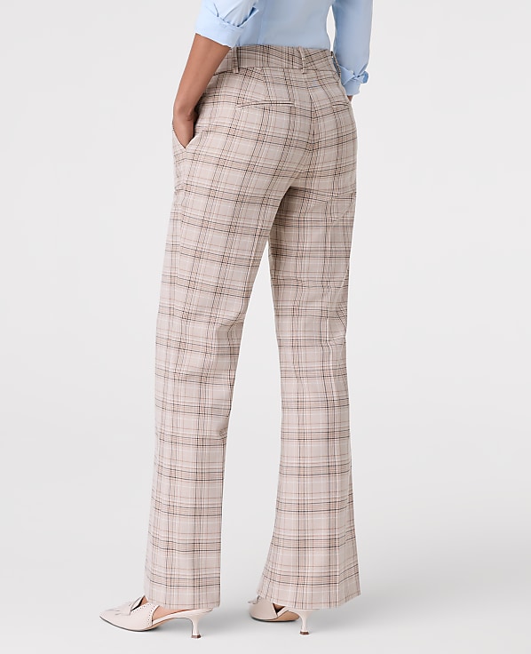 The Petite Jayne Trouser in Plaid