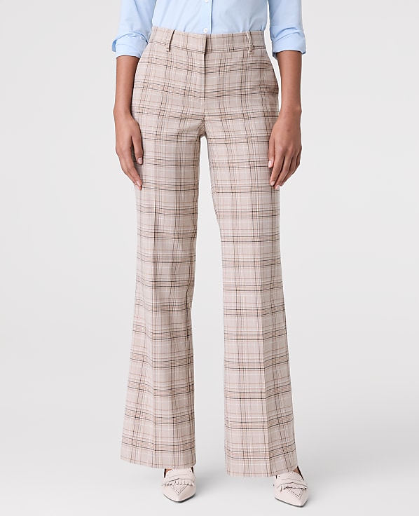 The Petite Jayne Trouser in Plaid