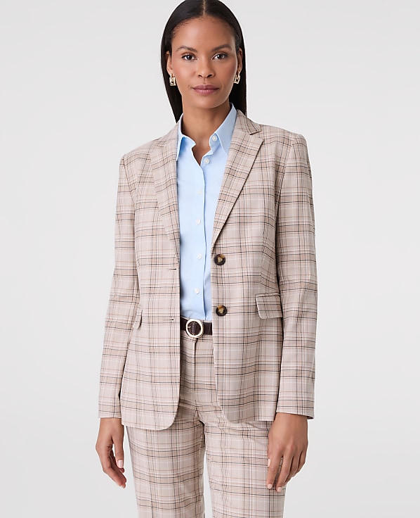The Greenwich Blazer in Plaid
