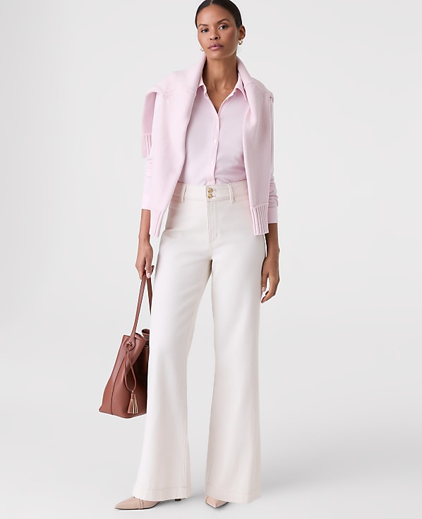 The Petite Wide-Leg Jean