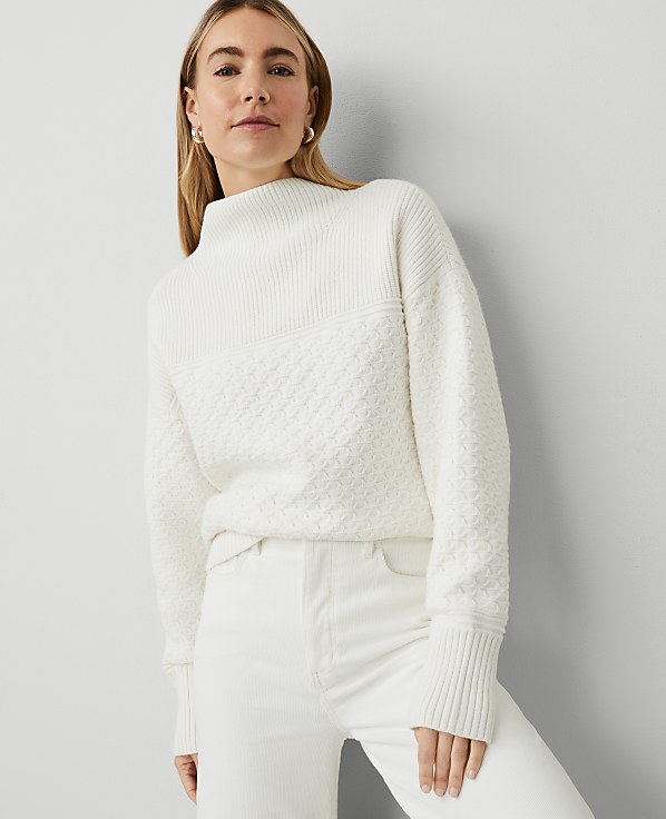 Weekend Mixed Stitch Sweater