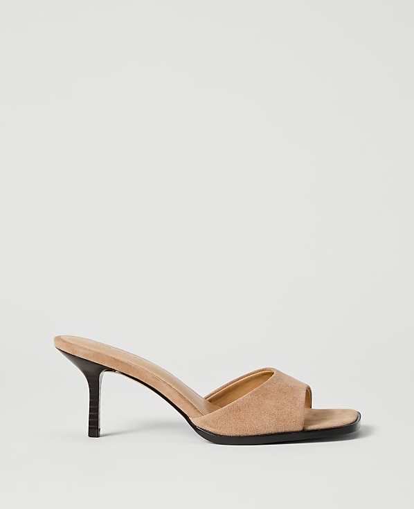 Suede Mule Sandal