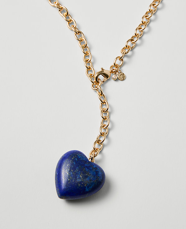Double Wrap Heart Pendant Necklace