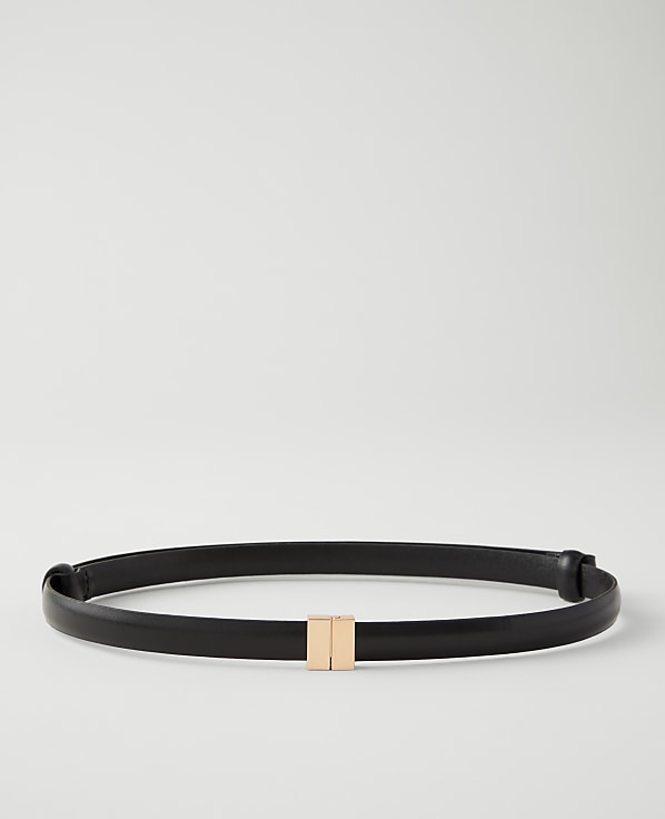 Skinny Leather Belt