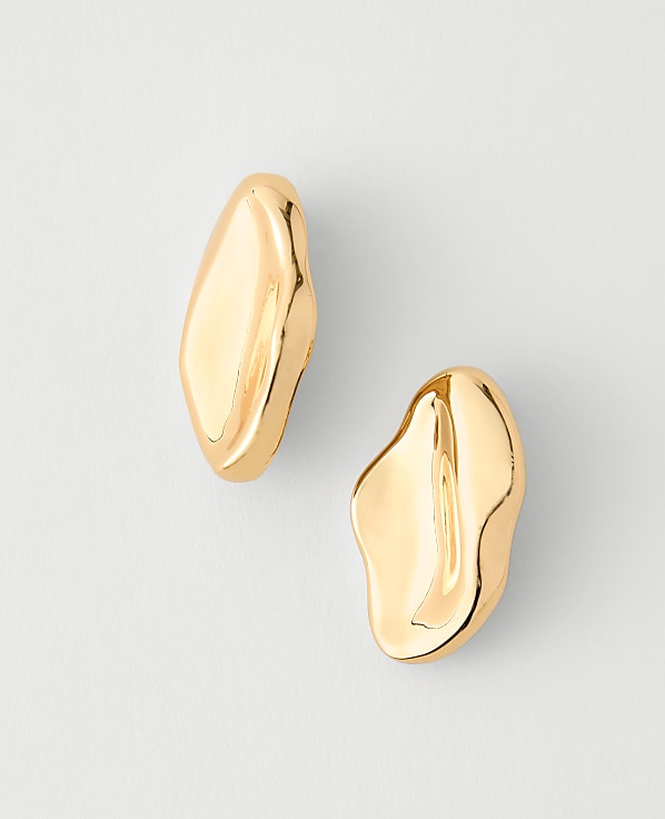 Disc Drop Earrings