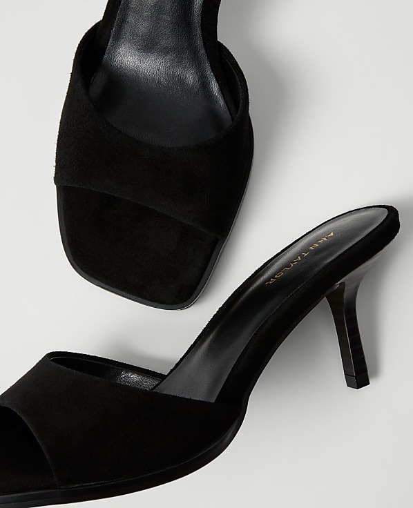 Suede Mule Sandal
