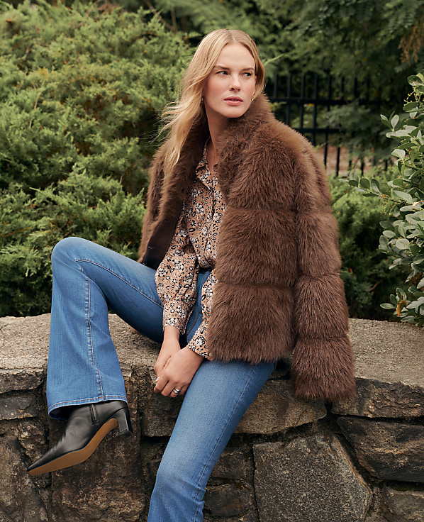 Weekend Faux Fur Short Jacket