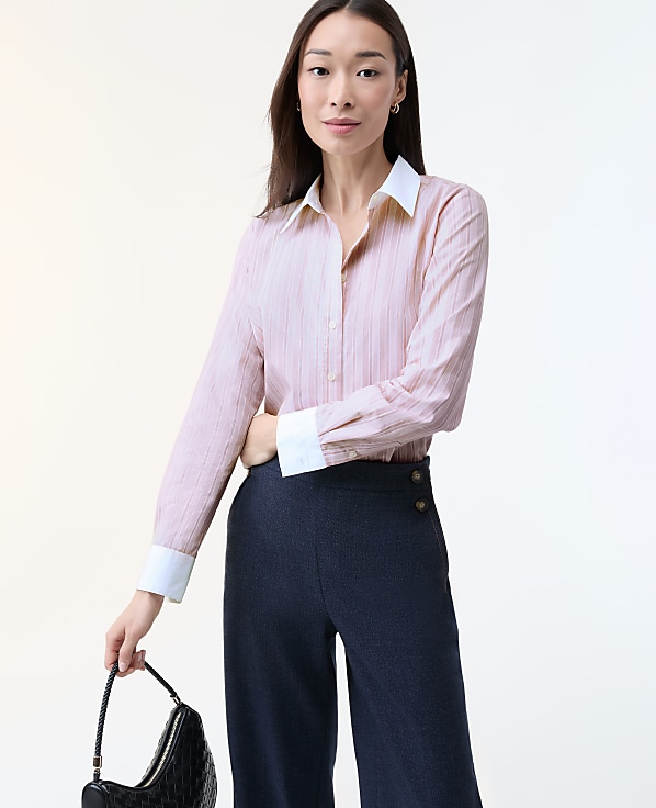 Striped Relaxed Perfect Shirt