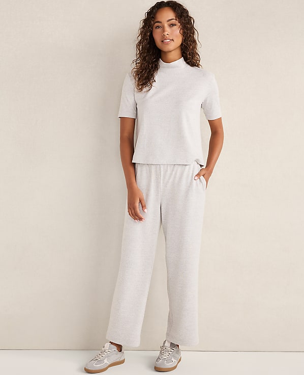 Haven Well Within Cozy Knit Mockneck Top