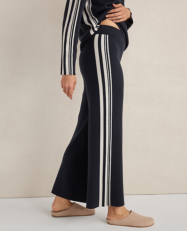 Haven Well Within Sporty Stripe Straight Leg Pants