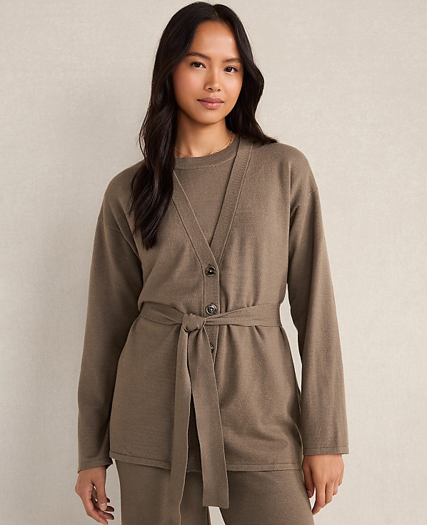 Haven Well Within Relaxed Jersey Cardigan
