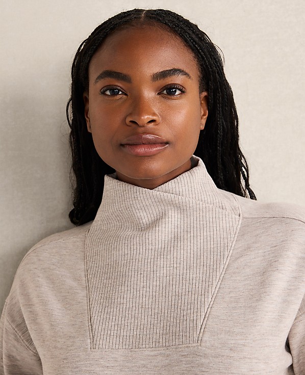Haven Well Within Fleece Crossover Sweatshirt