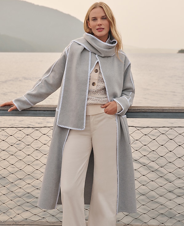 Weekend Wrap Scarf Coat