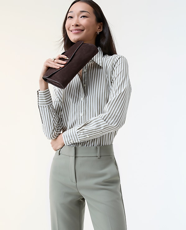 Striped Relaxed Perfect Shirt