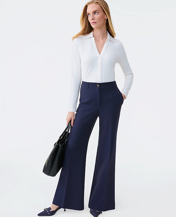 The Petite Margot Trouser in Bi-Stretch