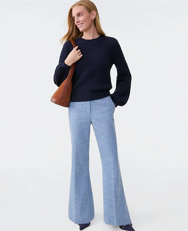 The Petite Margot Trouser in Herringbone