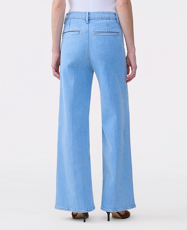 The Petite Denim Trouser