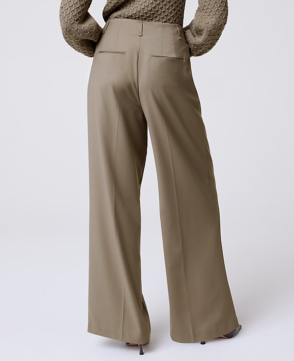 The Pleated Wide-Leg Pant