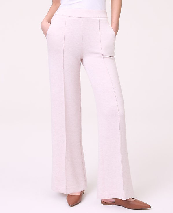 Petite Weekend Wide-Leg Pant in CloudPlush