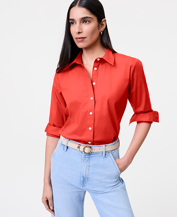 Petite Relaxed Perfect Shirt