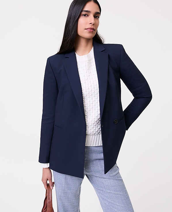 The Straight Fit Double Breasted Blazer