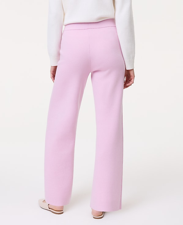 Weekend Easy Fit Wide-Leg Sweater Pant