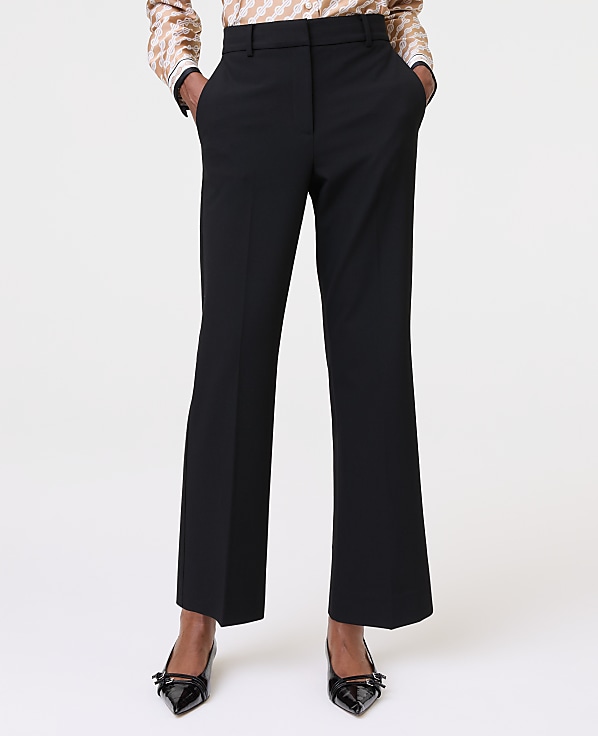 The Flare Ankle Pant in Seasonless Stretch