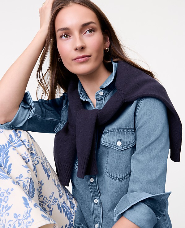 Weekend Denim Pocket Shirt
