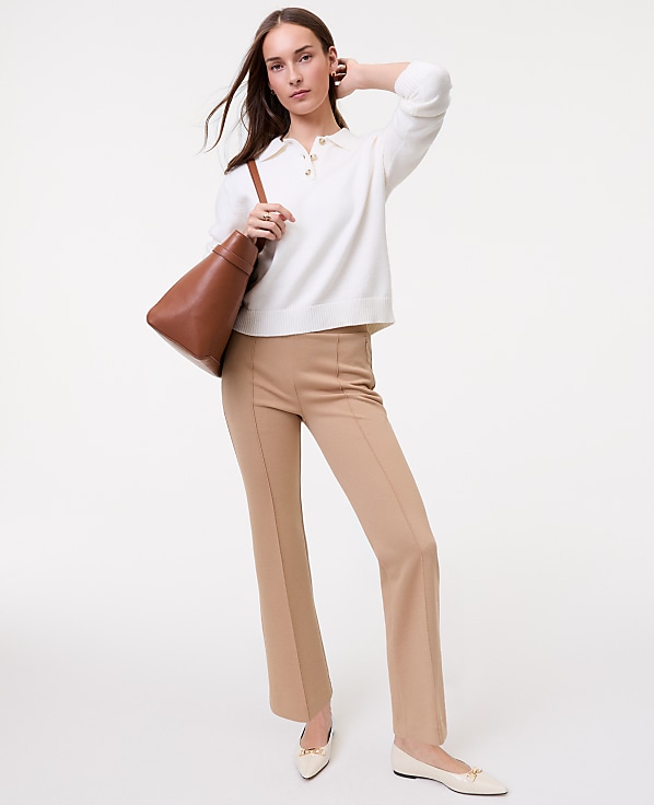 Petite Weekend Easy Fit Flare Ankle Pant
