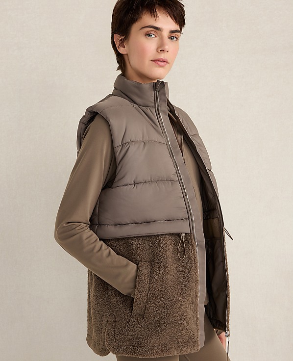 Haven Well Within Sherpa Puffer Vest