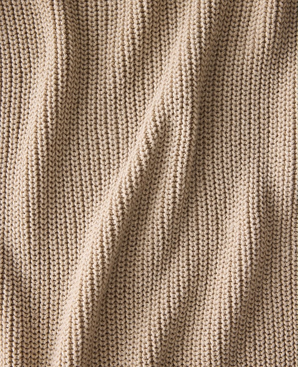 Haven Well Within Organic Cotton Shaker Stitch Heathered Cardigan