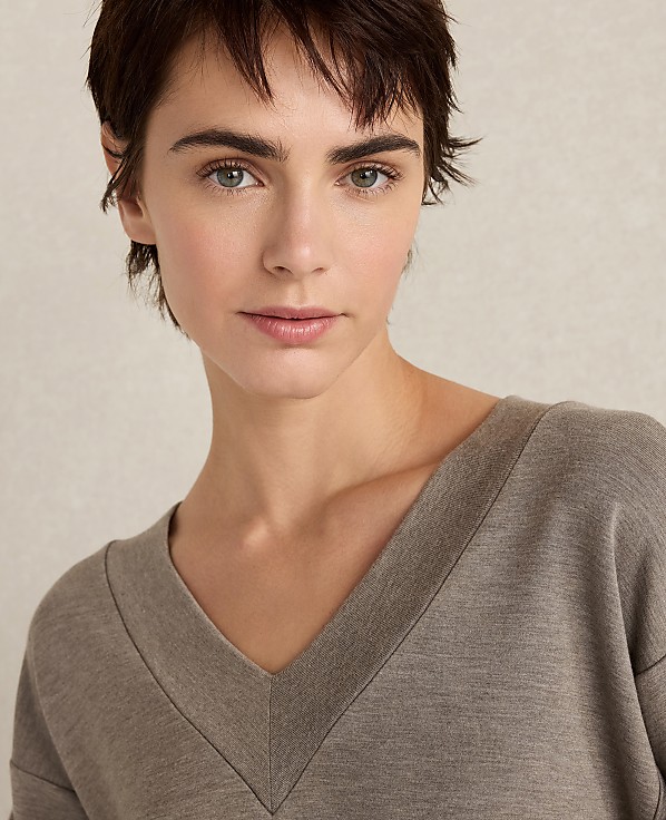 Haven Well Within Soft Knit V-Neck Top