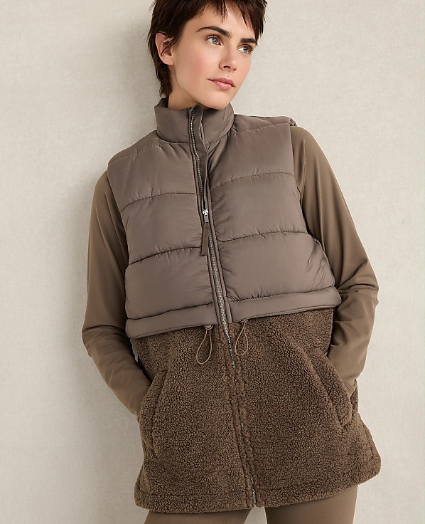 Haven Well Within Sherpa Puffer Vest