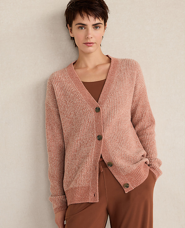Have Well Within Cashmere Shaker Stitch Cardigan