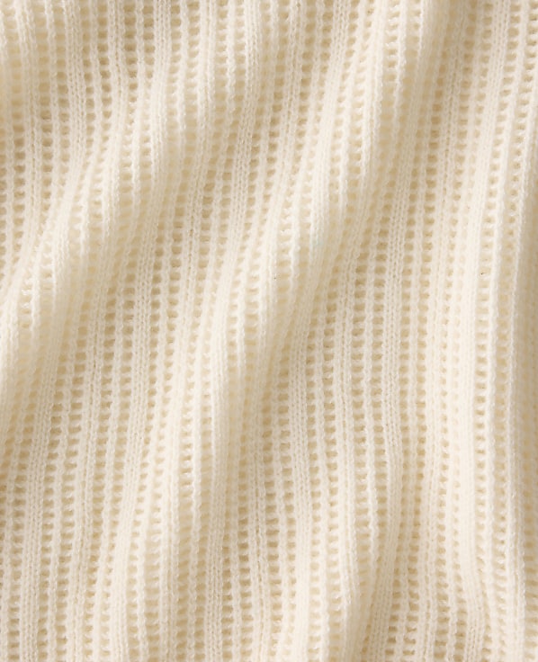 Haven Well Within Wool and Cashmere Pointelle Roll Neck Sweater