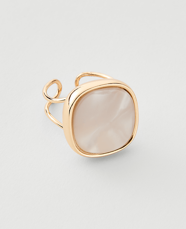 Square Stone Ring