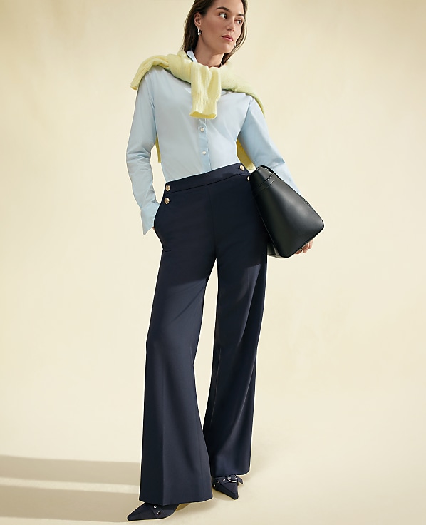 The Everyday Sailor Wide-Leg Pant