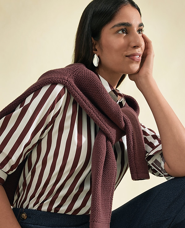 Striped Relaxed Perfect Shirt