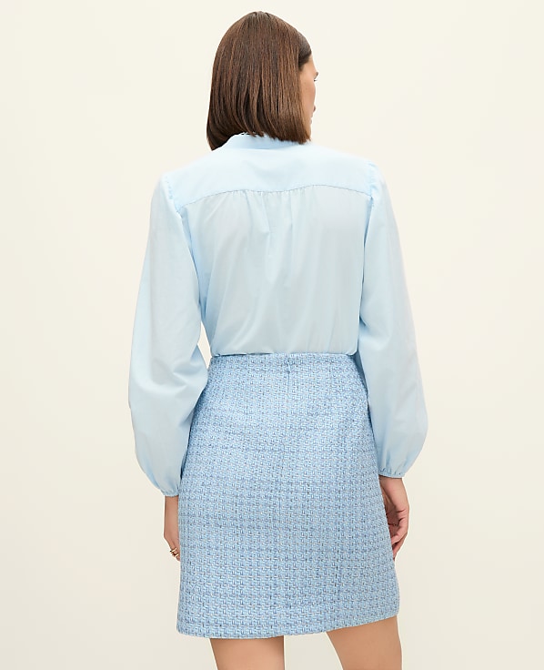 Petite Tweed A-Line Skirt
