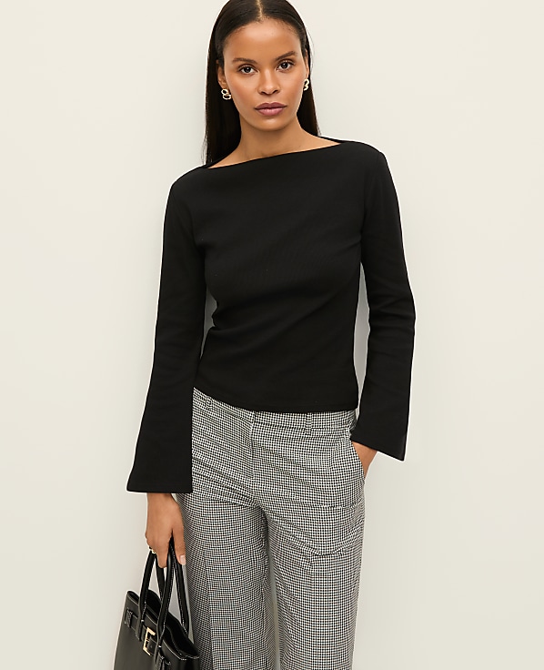 Petite Bell Sleeve Top
