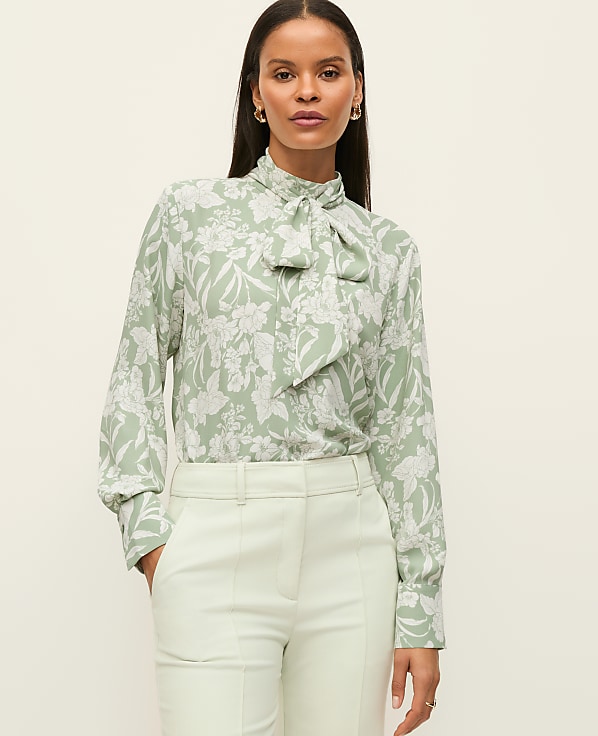 Floral Bow Blouse