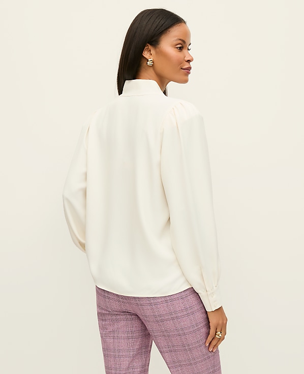 Petite Bow Blouse
