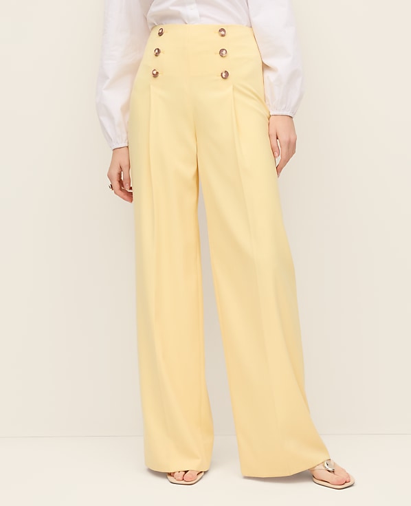The Petite Wide-Leg Sailor Pant