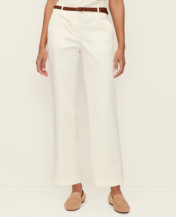 Weekend Belted Ankle Pant