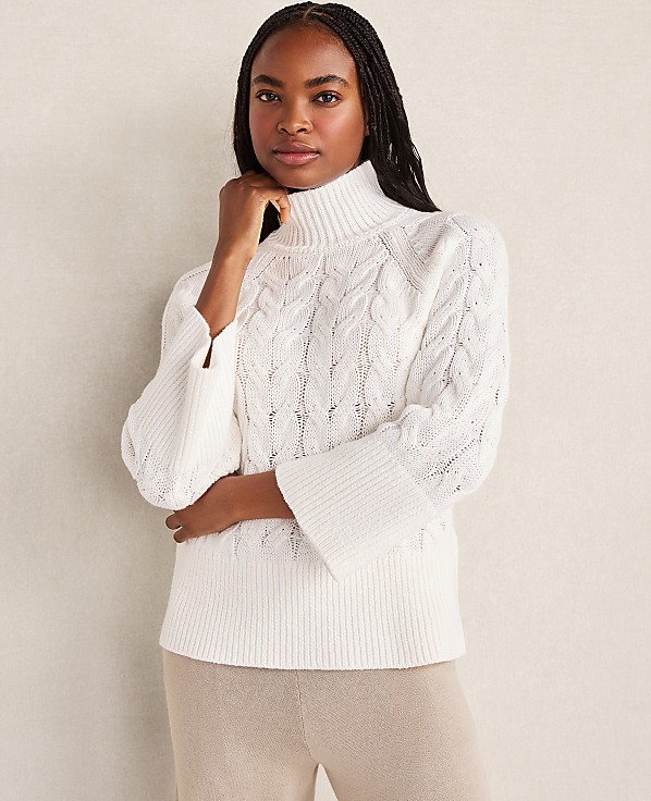 Haven Well Within Organic Cotton Mock Neck Sweater