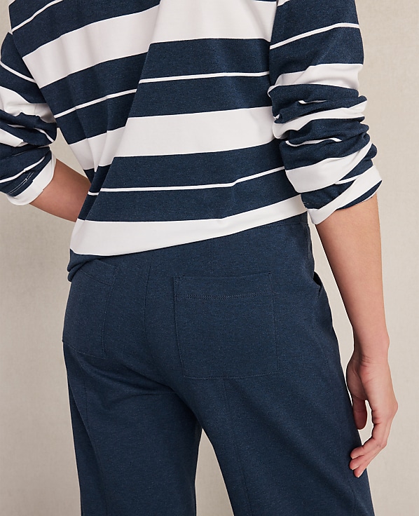 Haven Well Within Organic Cotton Interlock Barrel Leg Pants